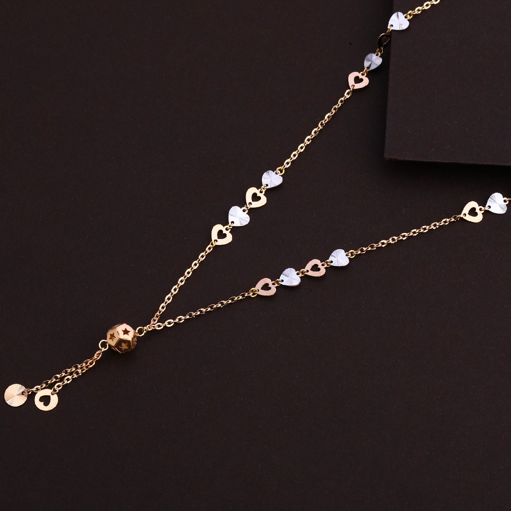 750 Rose Gold Women's Fancy Tanmaniya RTM99