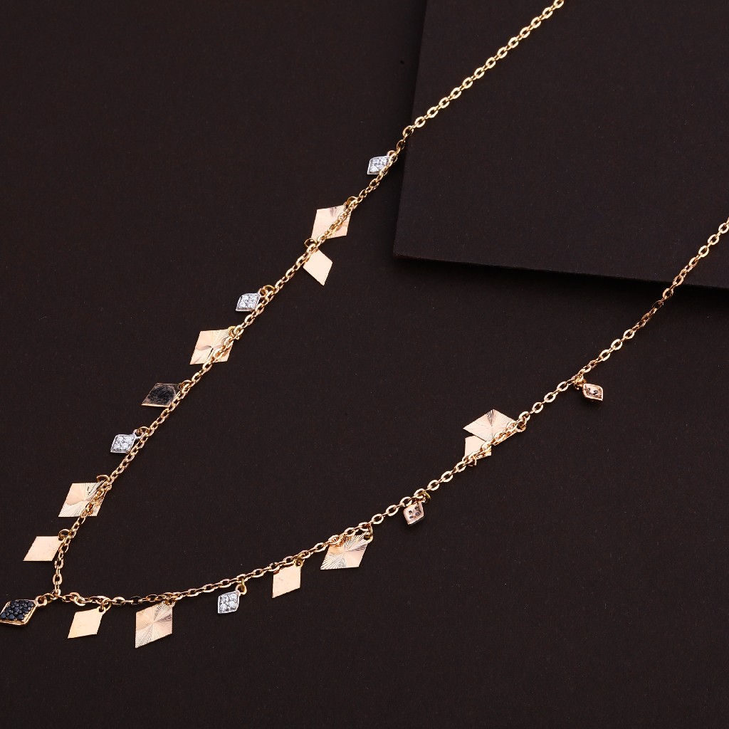18KT Rose Gold Exclusive Hallmark Necklace RTM122