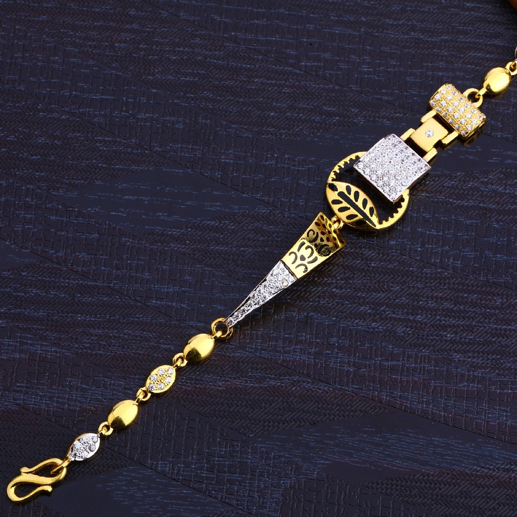 22Kt Gold ladies Fancy Bracelet LB254