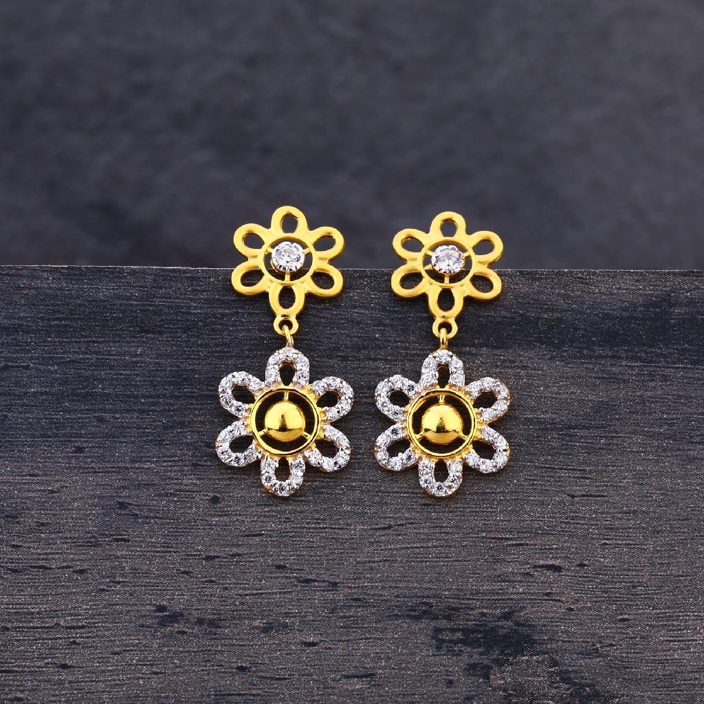 22CT Gold Stylish Jhummar Earring LJE225