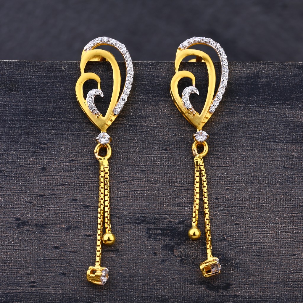 22KT Gold Exclusive Latkan Earring LJE159