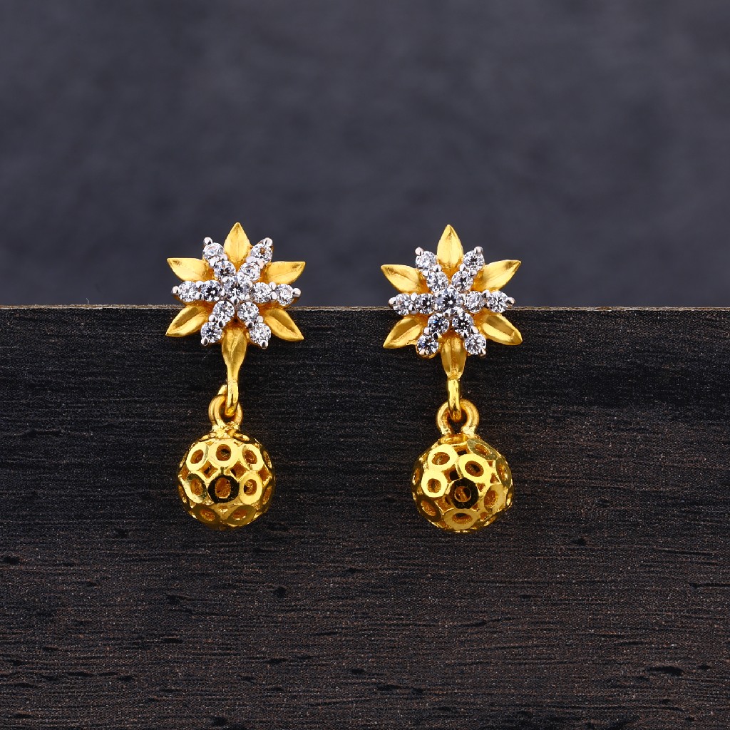 916 Gold Classic  Jhummar Earring LJE193