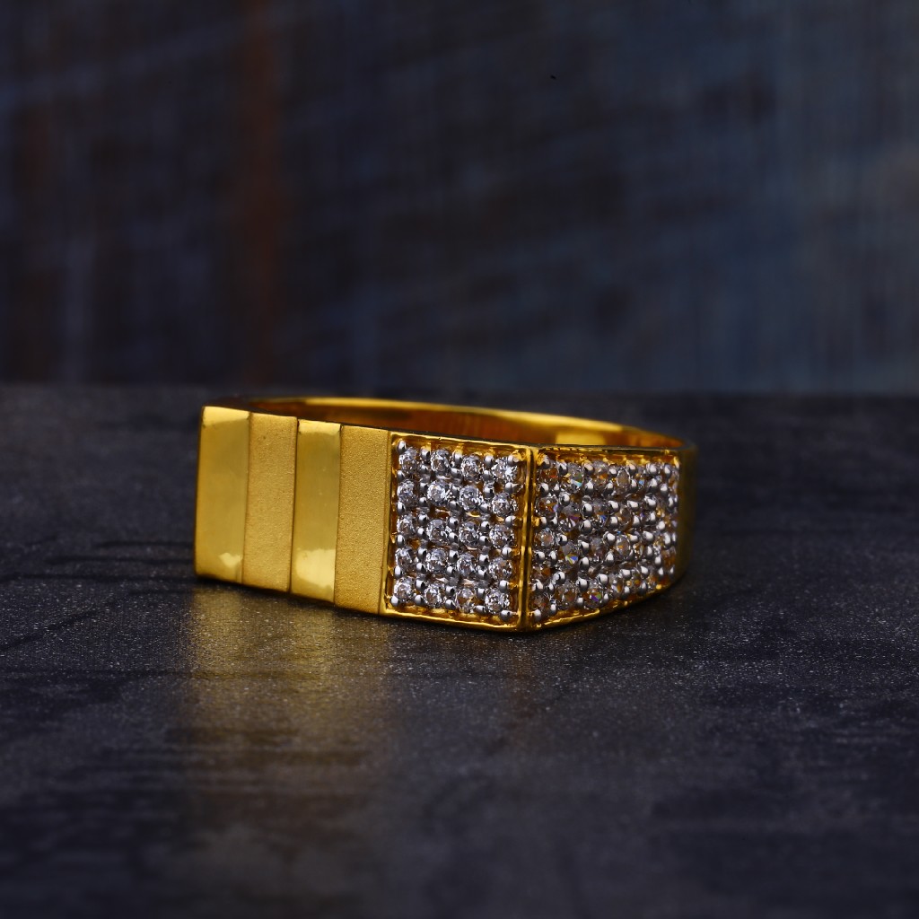 22CT Gold Mens Classic  Ring MR549