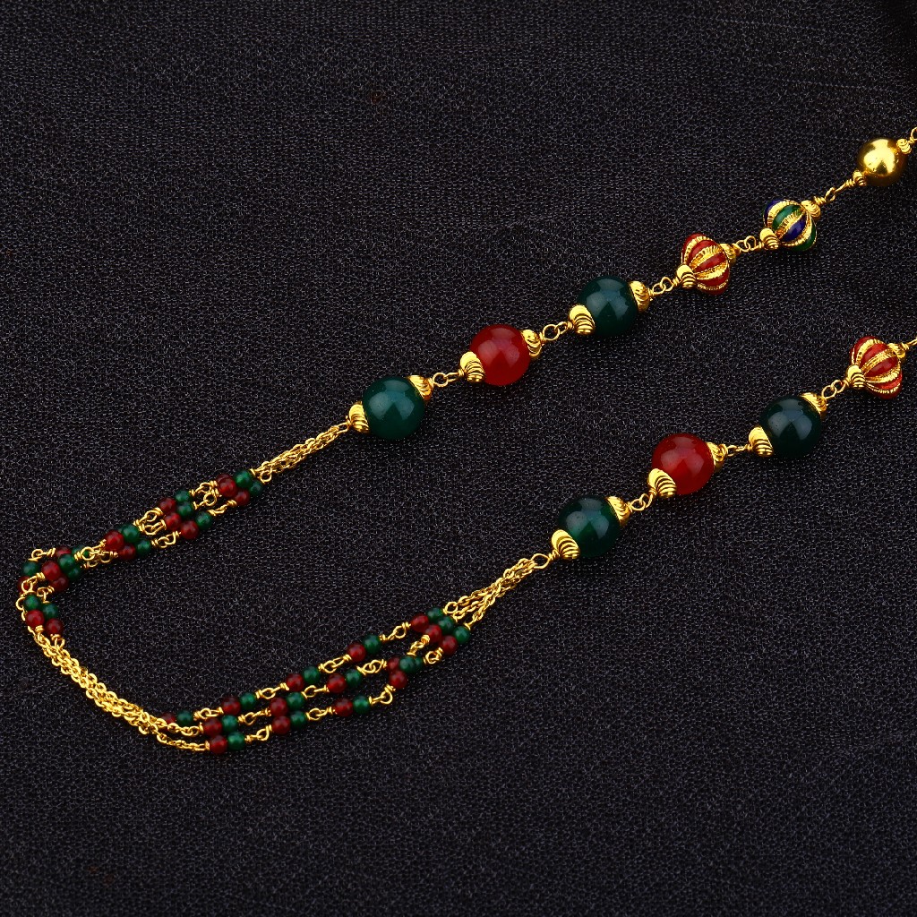 916 Gold Hallmark Exclusive Mala AC157