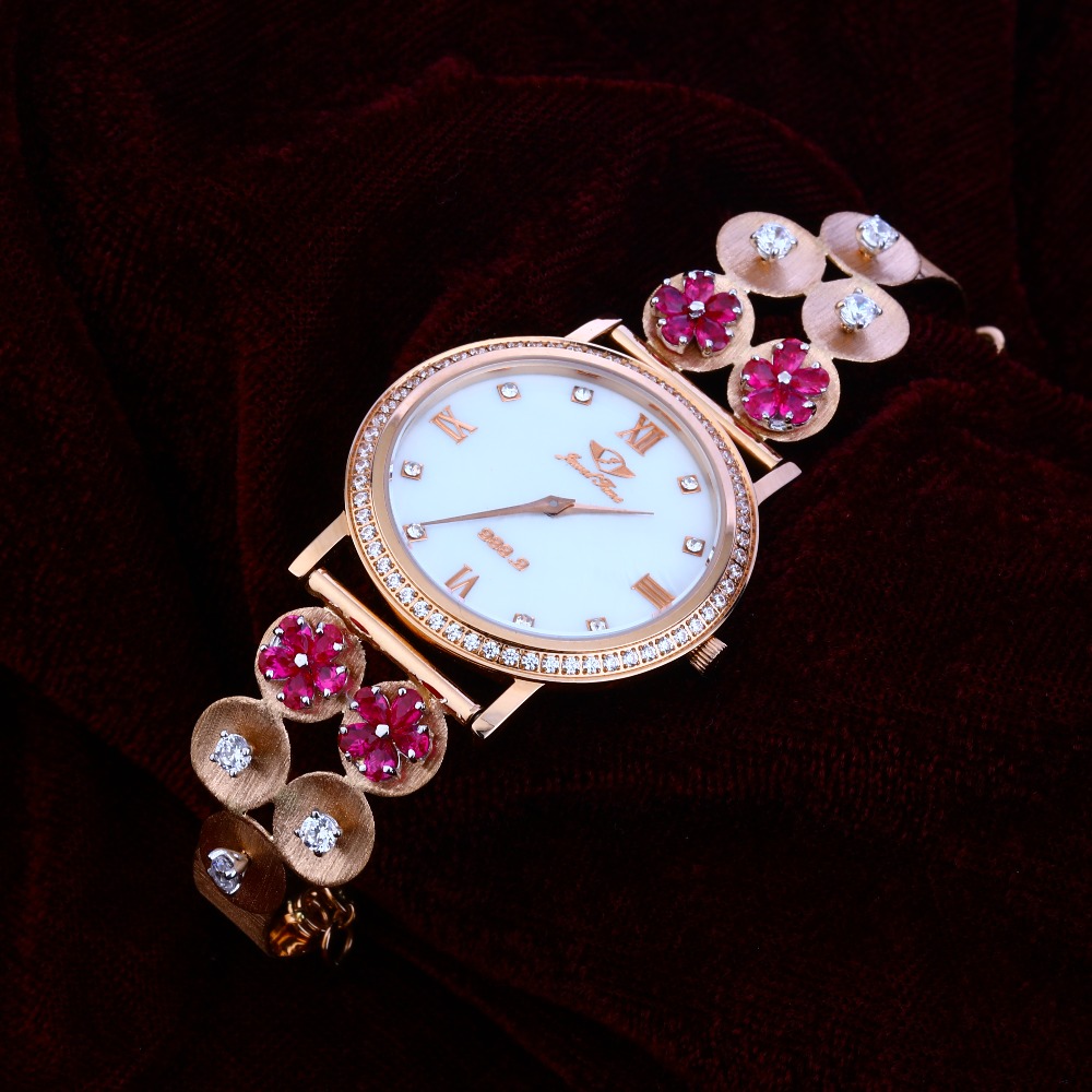 18kt Rose Gold Designer  Hallmark  Watch RLW130