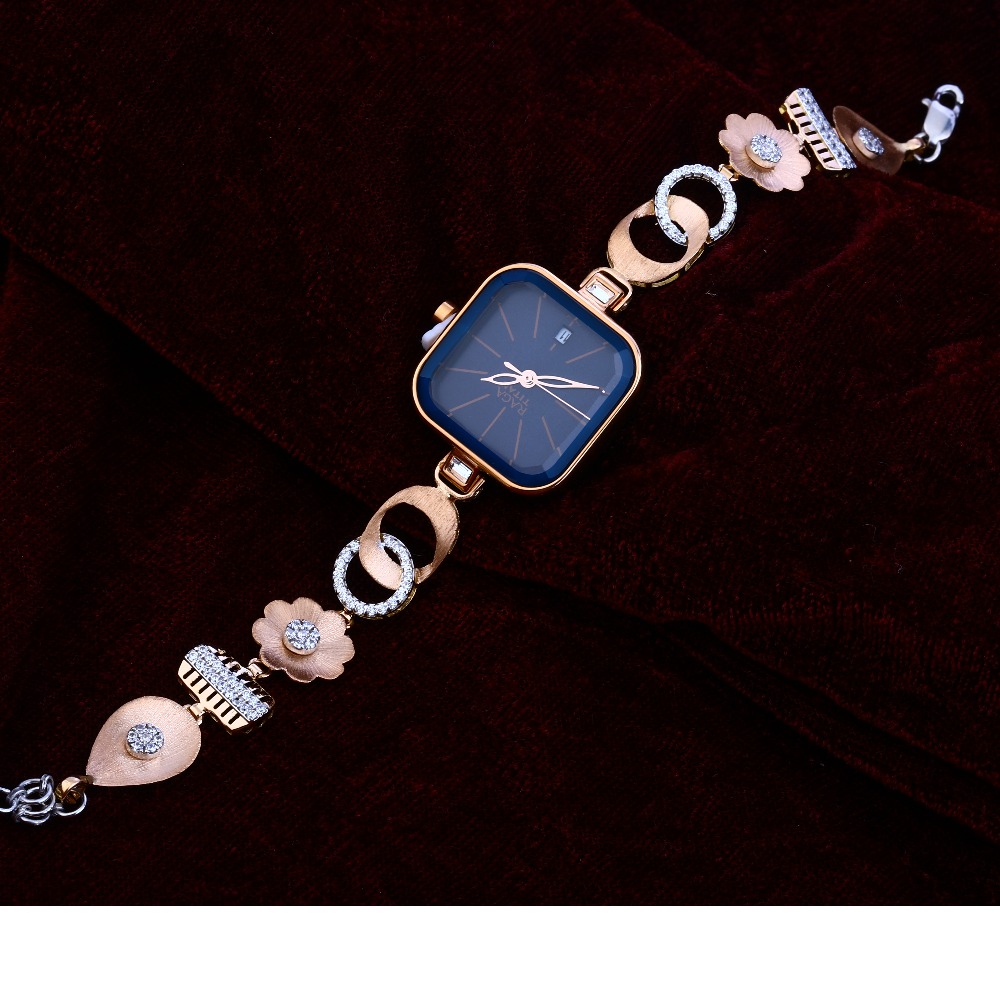 750 Rose Gold Stylish Watch RLW120