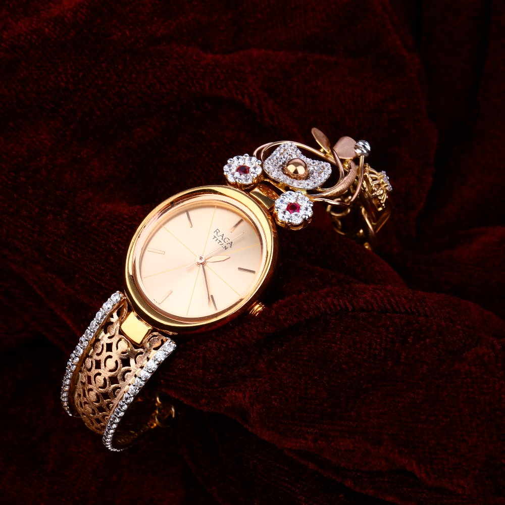 18KT Rose Gold Fancy Women's Watch RLW157