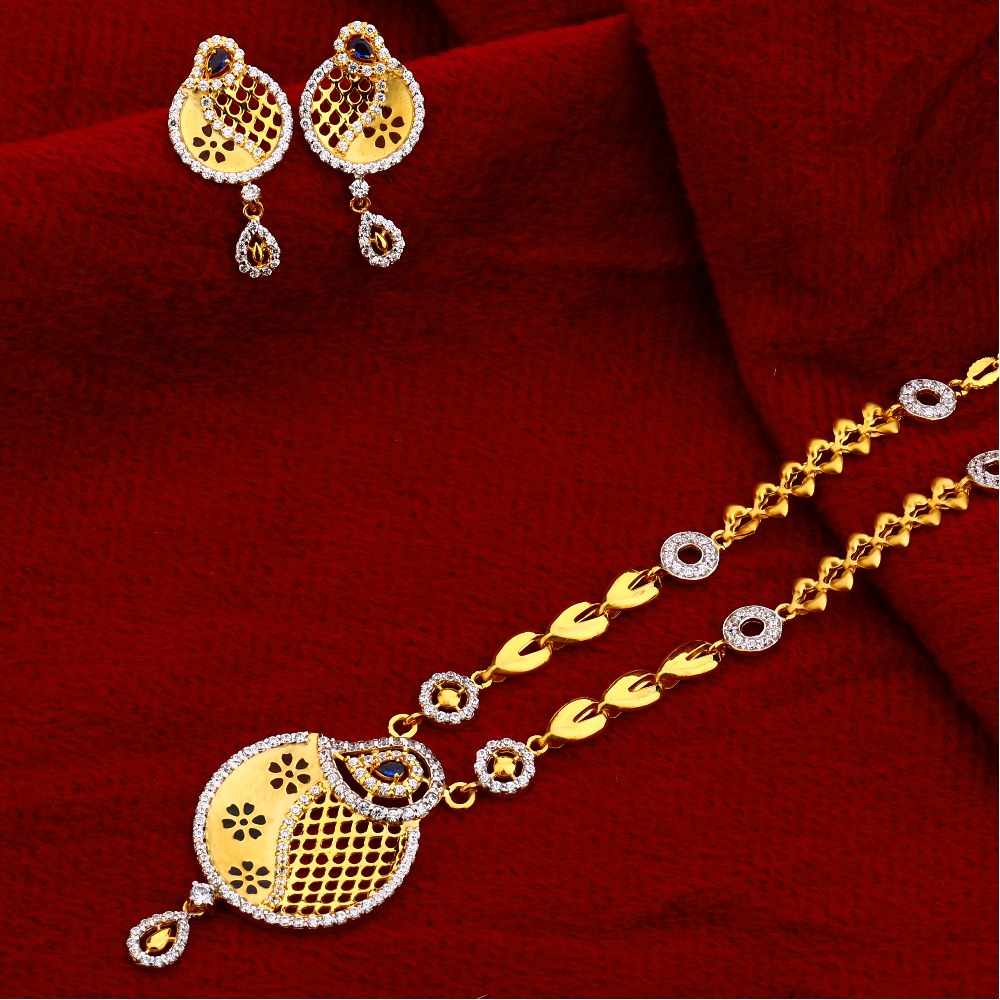 22ct Gold Fancy   Chain Necklace CN131