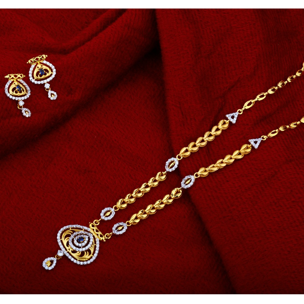 916 Gold Hallmark  Chain Necklace   CN08