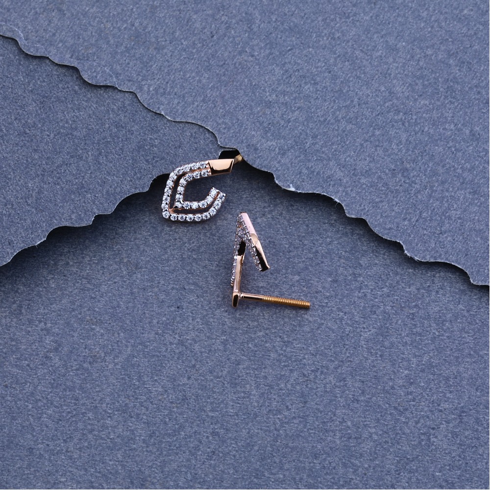 750 Rose Gold Hallmark Designer  Bali RFB15