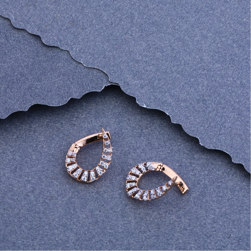 750 Rose Gold Designer  Bali RFB03
