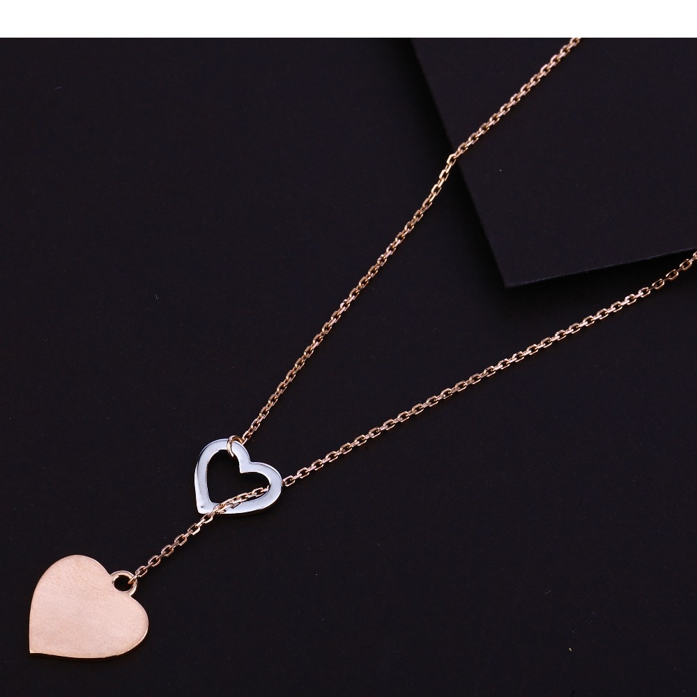 750 Hallmark  Rose Gold  Love Design  Necklace  RTM16