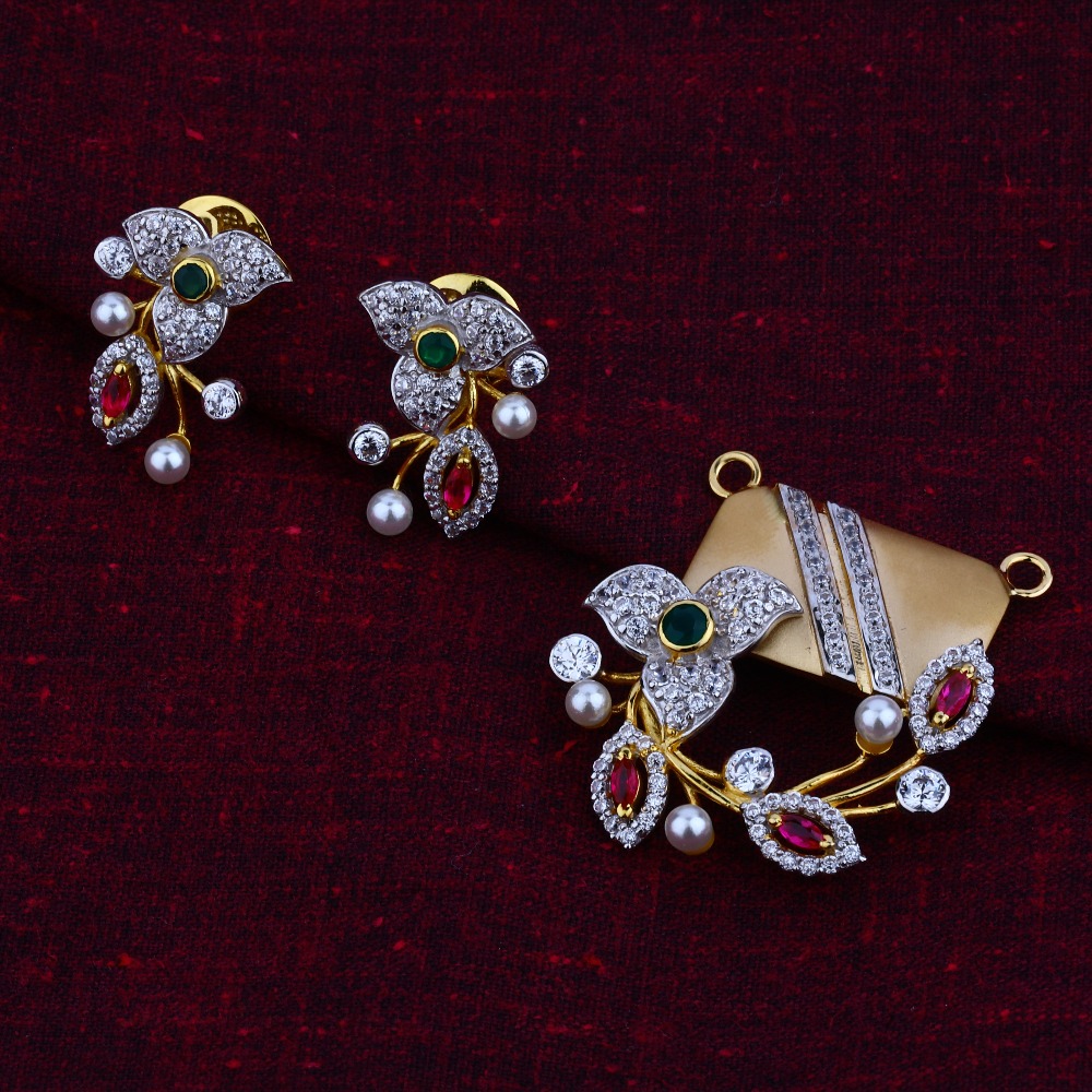 18ct Gold Hallmark  Fancy  Mangalsutra Pendant  MSFP09