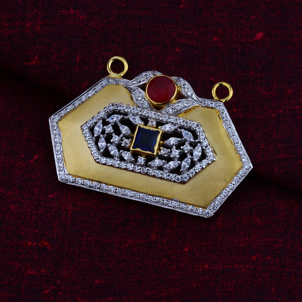18ct Gold Fancy Mangalsutra pendant  MSFP03