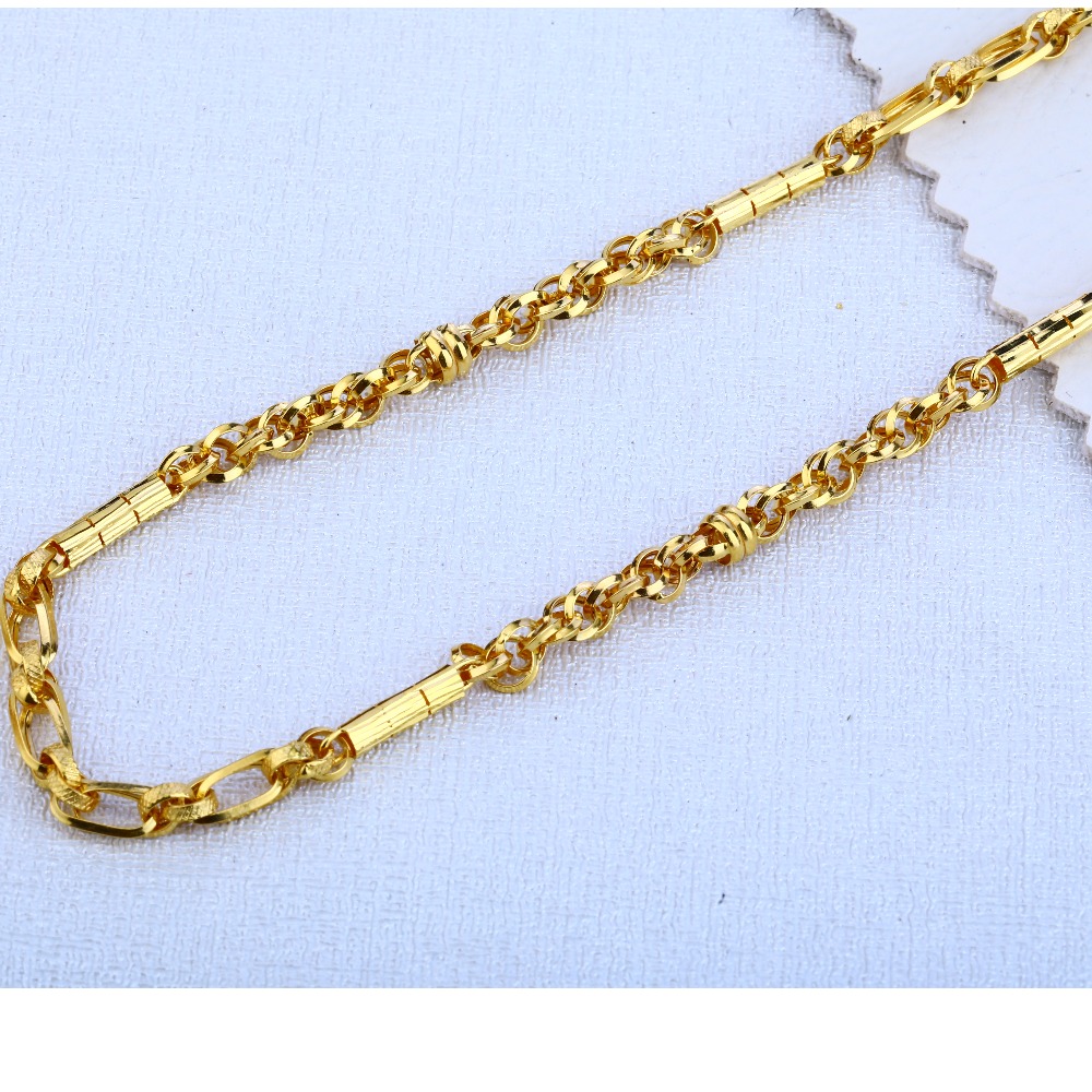 916 gold Designer  Choco Chain MCH127