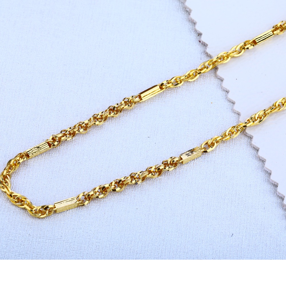 916 Gold Designer  Mens  Choco Chain MCH113