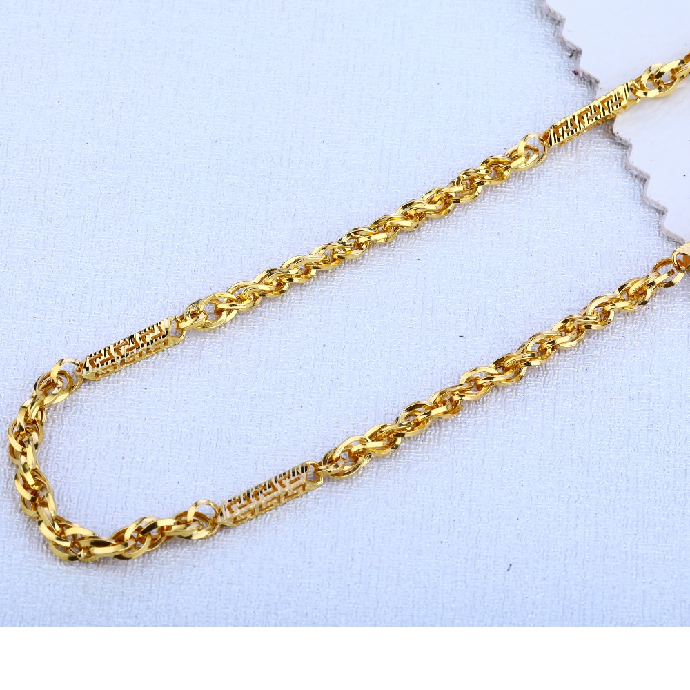916 Gold Hallmark Exclusive Choco Chain MCH107