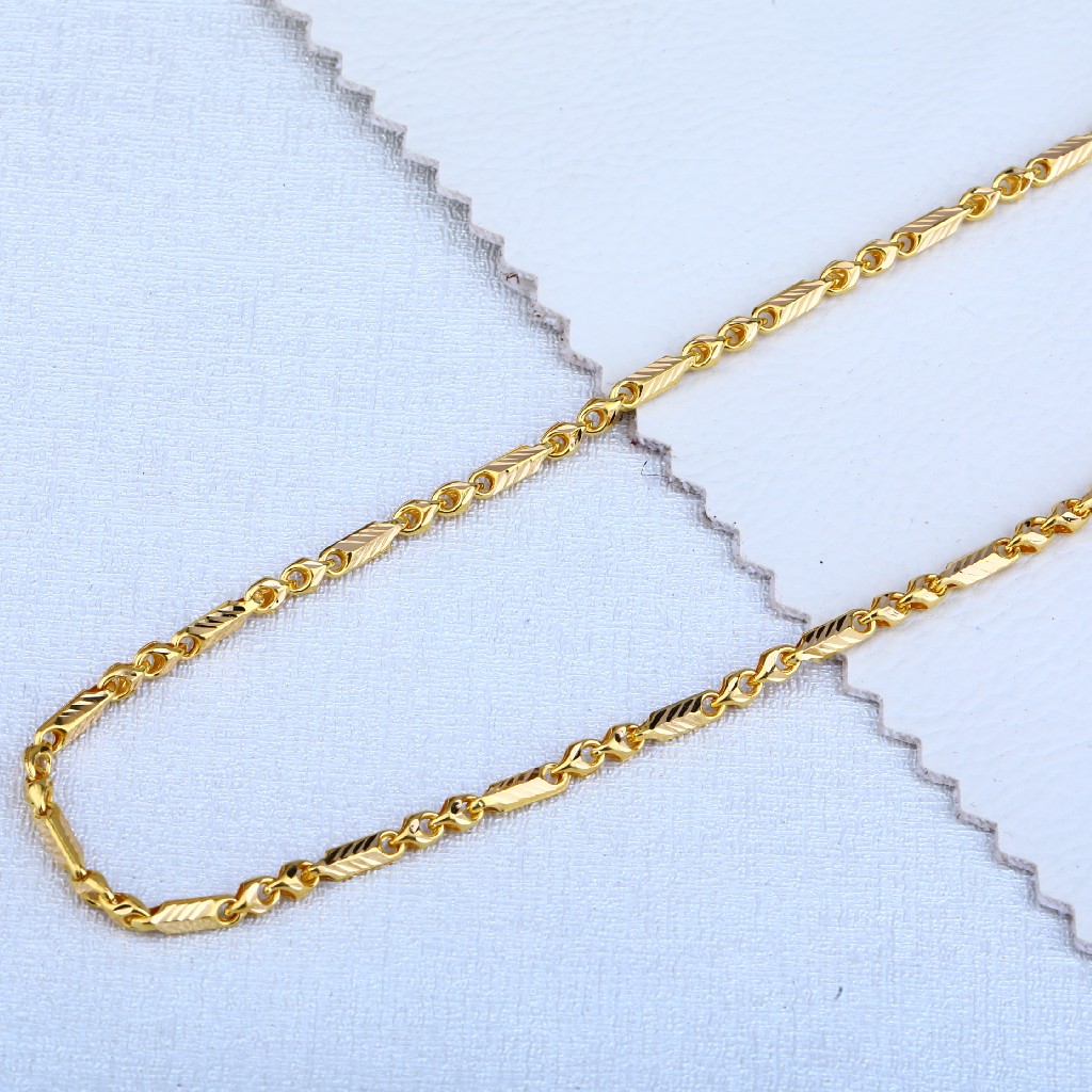 22ct Gold Men's Choco Chain MCH64