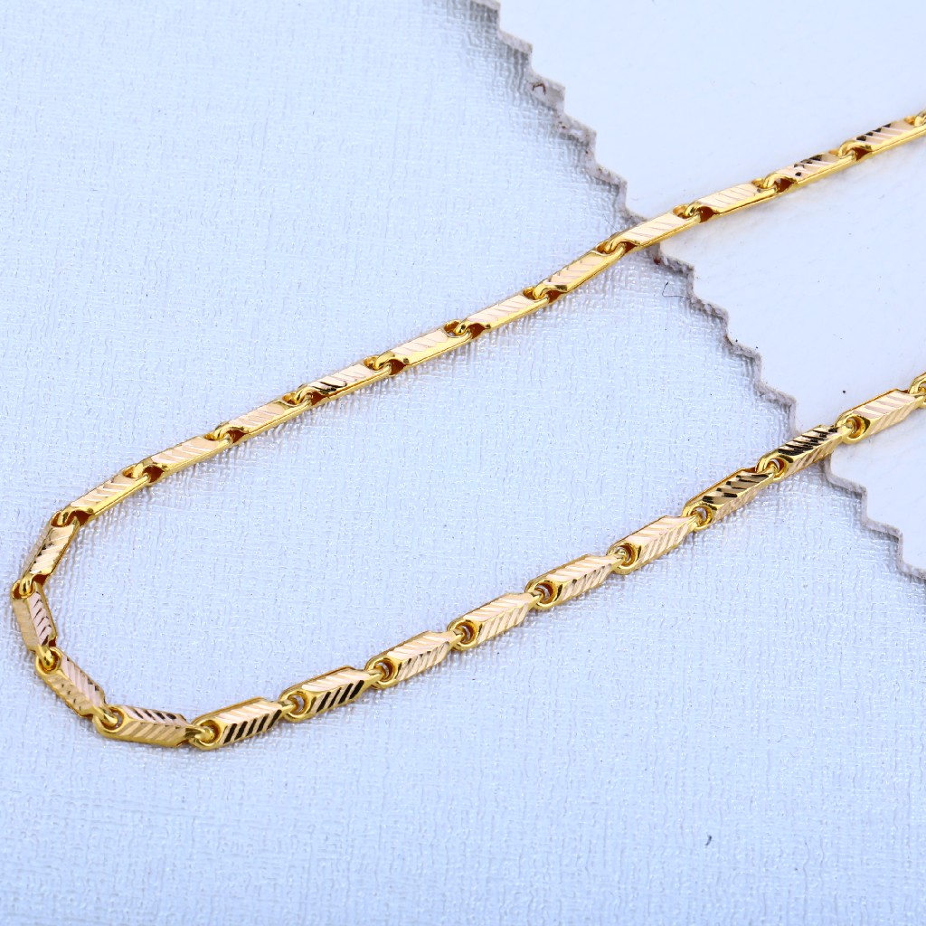 22ct Gold Classic Choco Chain MCH70