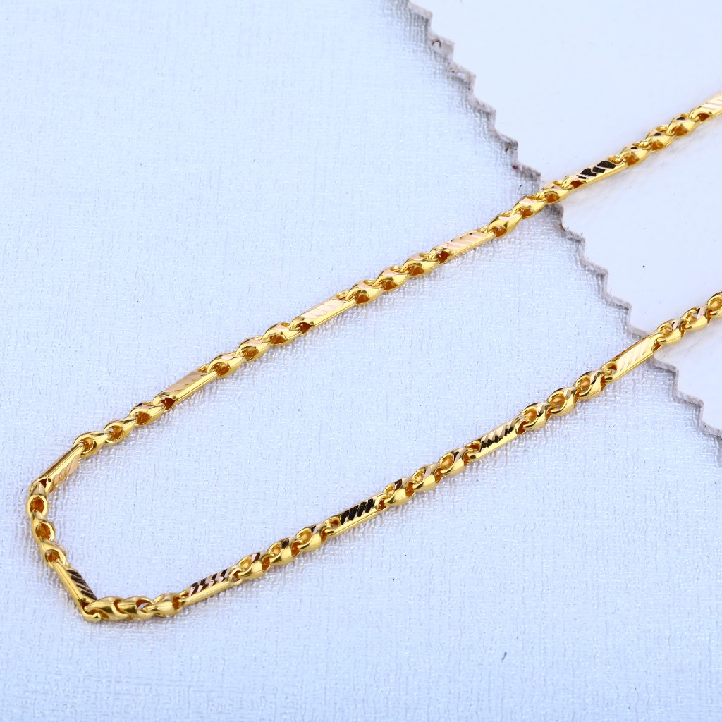 916 Gold Hallmark Stylish Choco Chain MCH76
