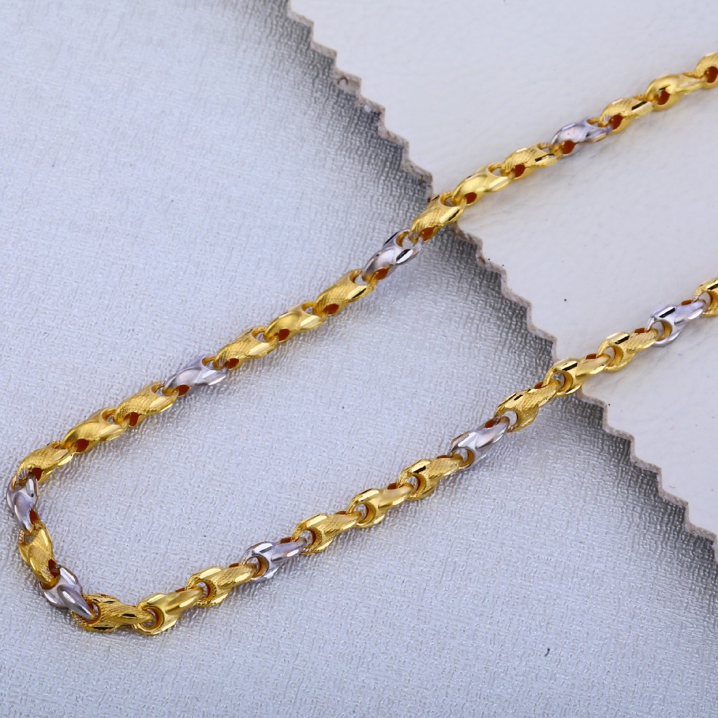 916 Gold Designer Choco Chain MCH143
