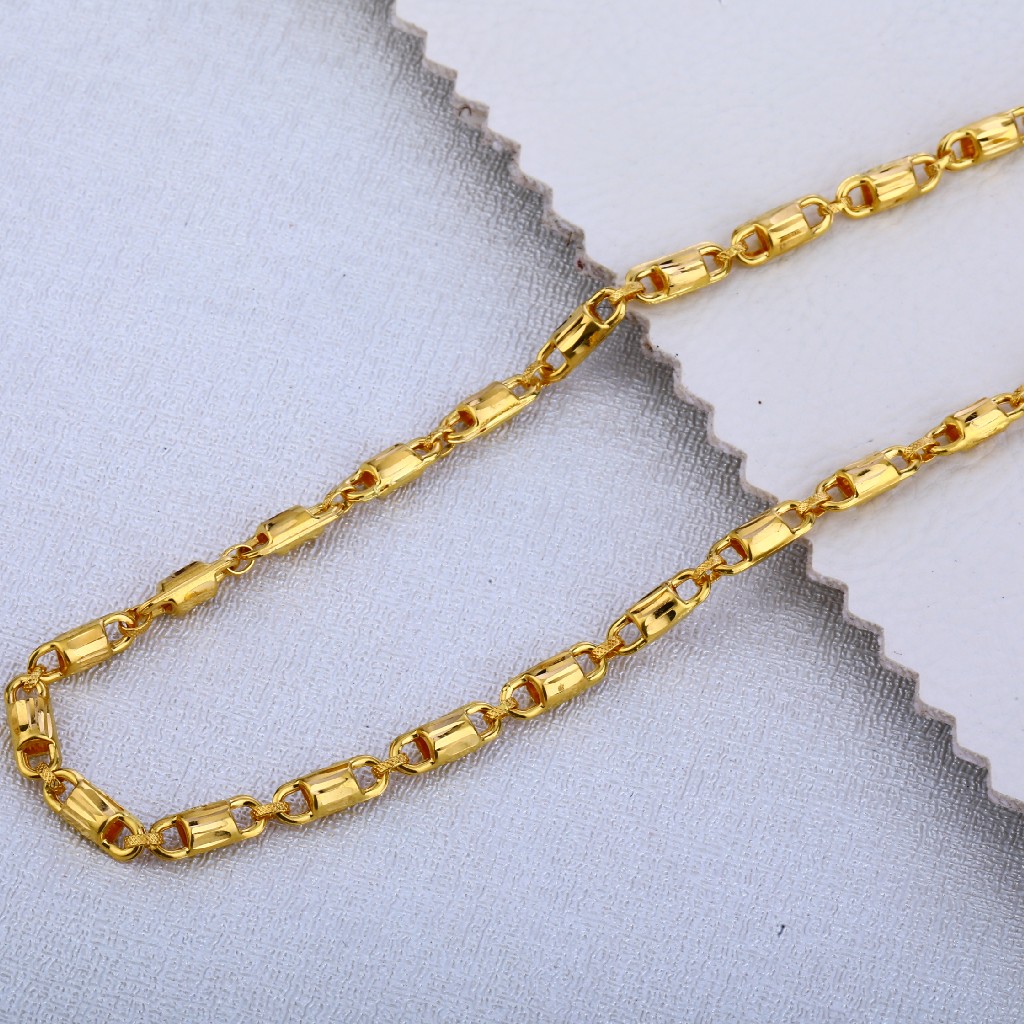 22CT Gold Men's Designer Choco Chain MCH48