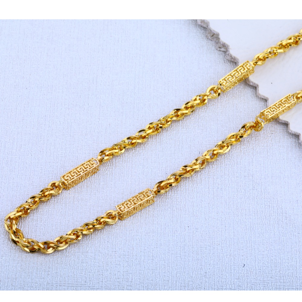 916 Gold Designer Choco Chain MCH55