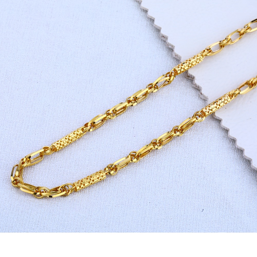 22KT Gold Men's choco Chain MCH29