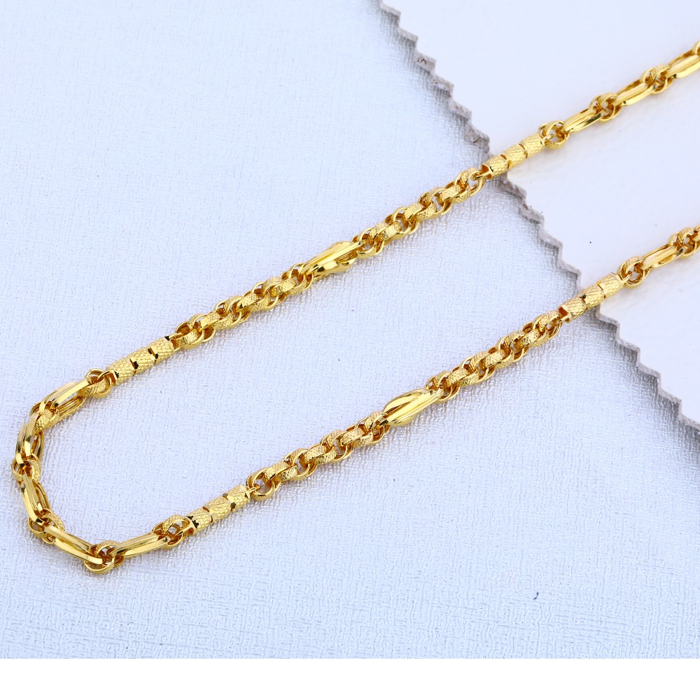 916 gold men' classic choco chain mch25