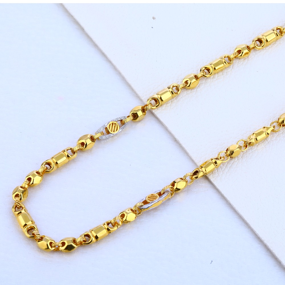 916 gold mens choco chain mch154