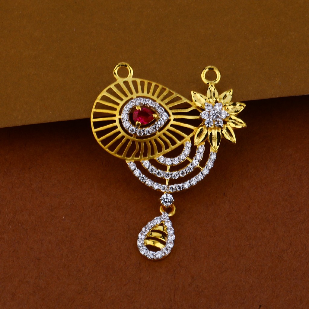 916 cz Designer Mangalsutra Pendant MP37