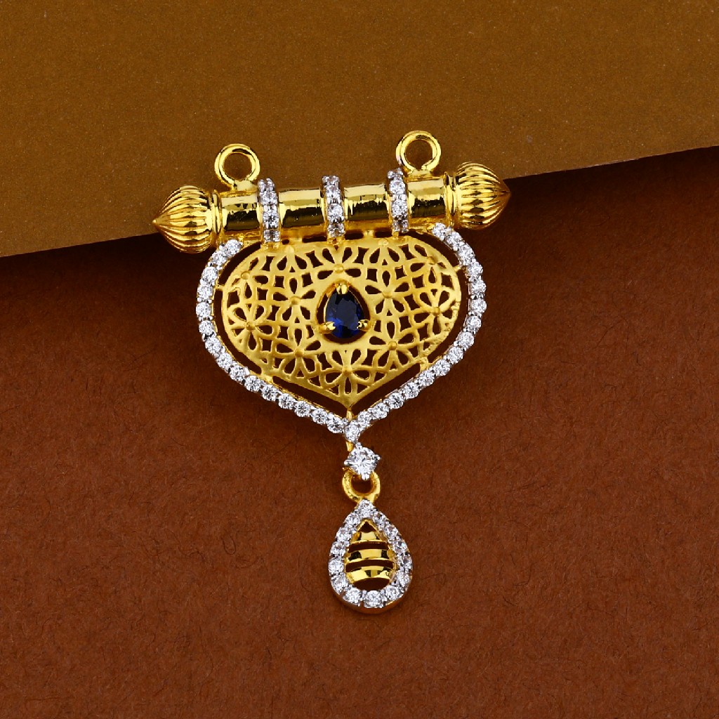916 Gold Hallmark Classic Pendant MP43