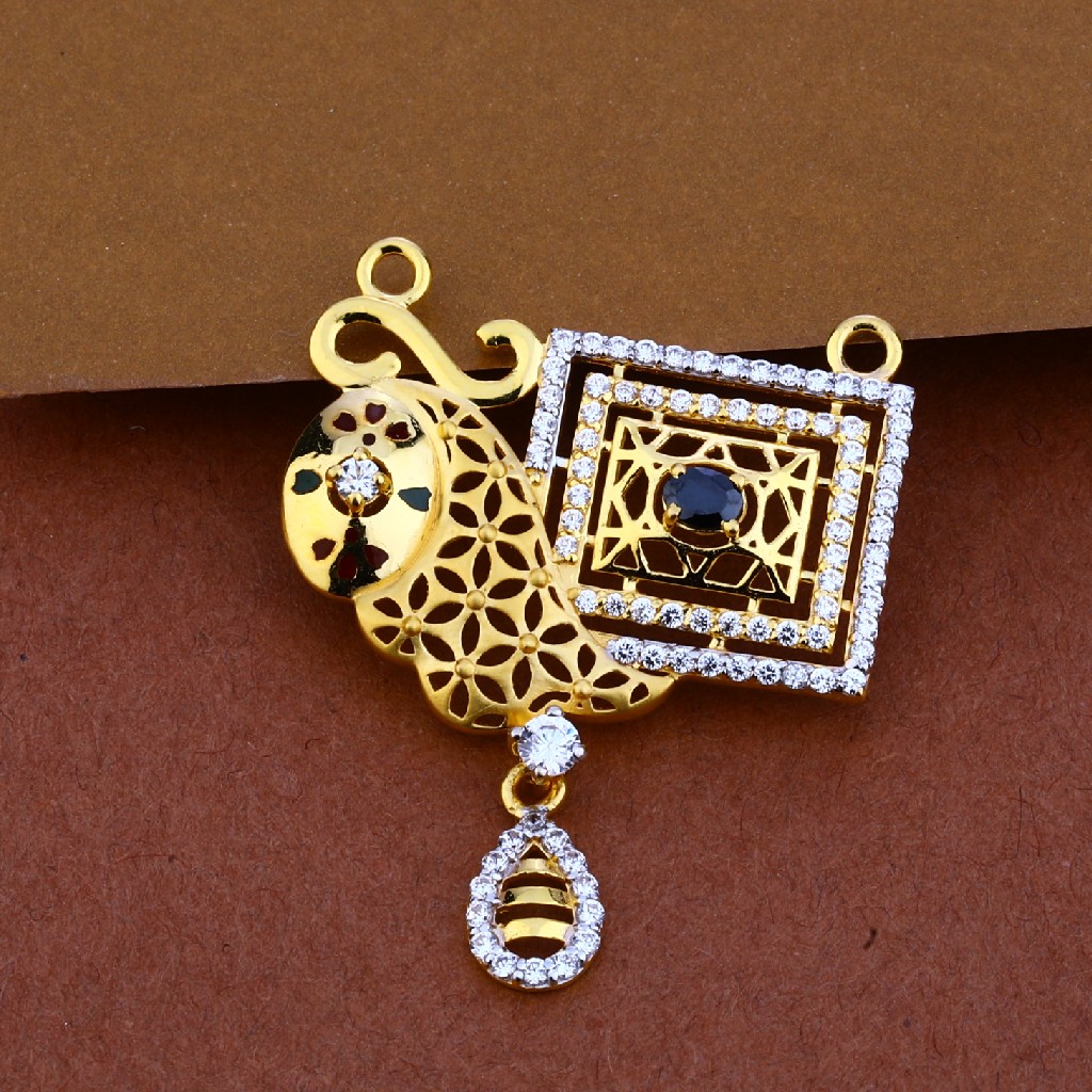 916 Gold Hallmark Fancy Pendant MP47