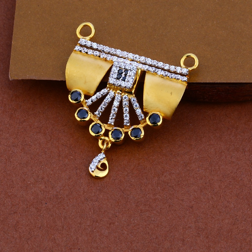 916 Gold Hallmark Mangalsutra Pendant MP81
