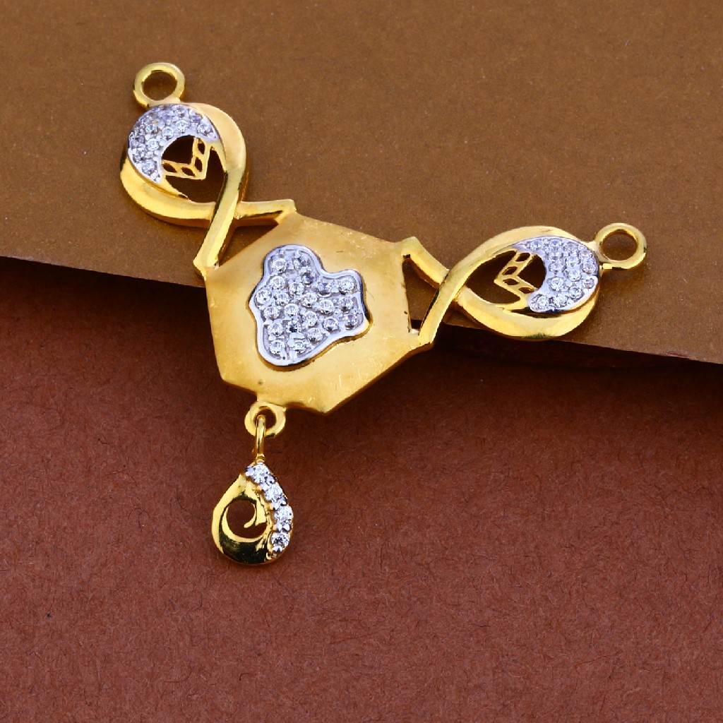 916 Gold Designer Pendant MP88