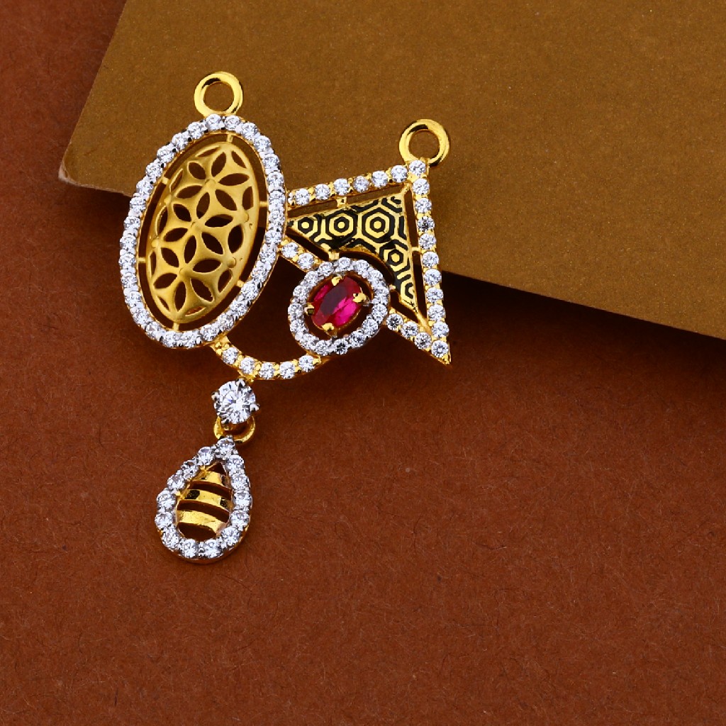 916 Gold Hallmark Exclusive Pendant MP106