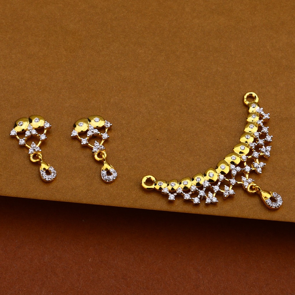 916 Gold Exclusive Mangalsutra Pendant MP131