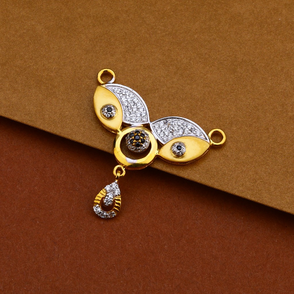 22kt Gold Designer Mangalsutra Pendant MP179