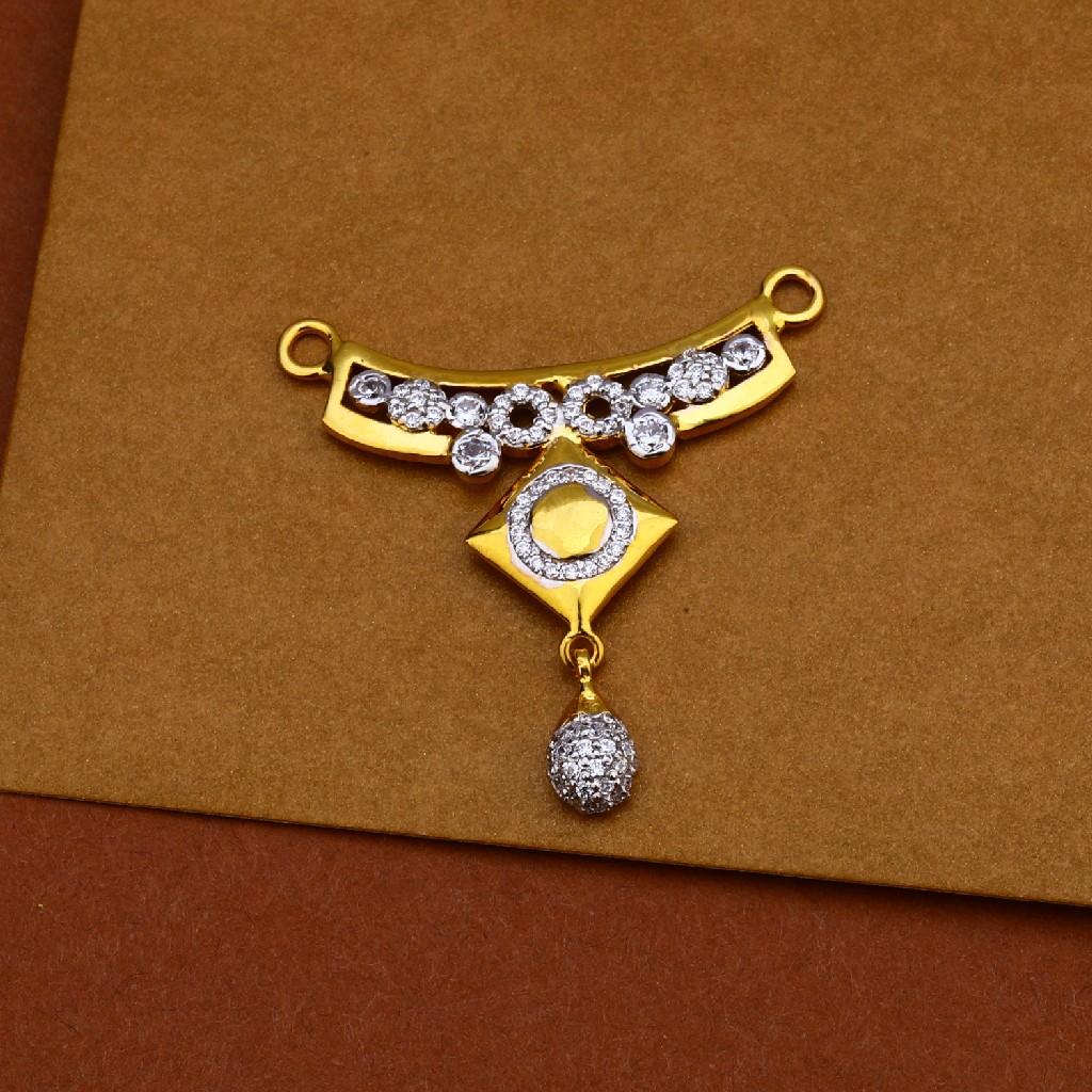 22kt Gold Fancy Mangalsutra Pendant MP187
