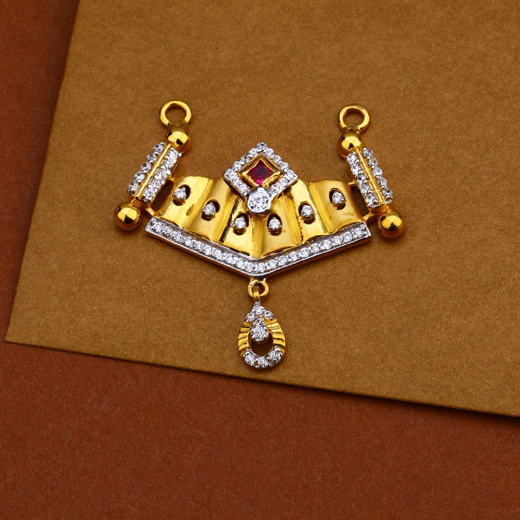 916 Gold Classic Designer Pendant MP192