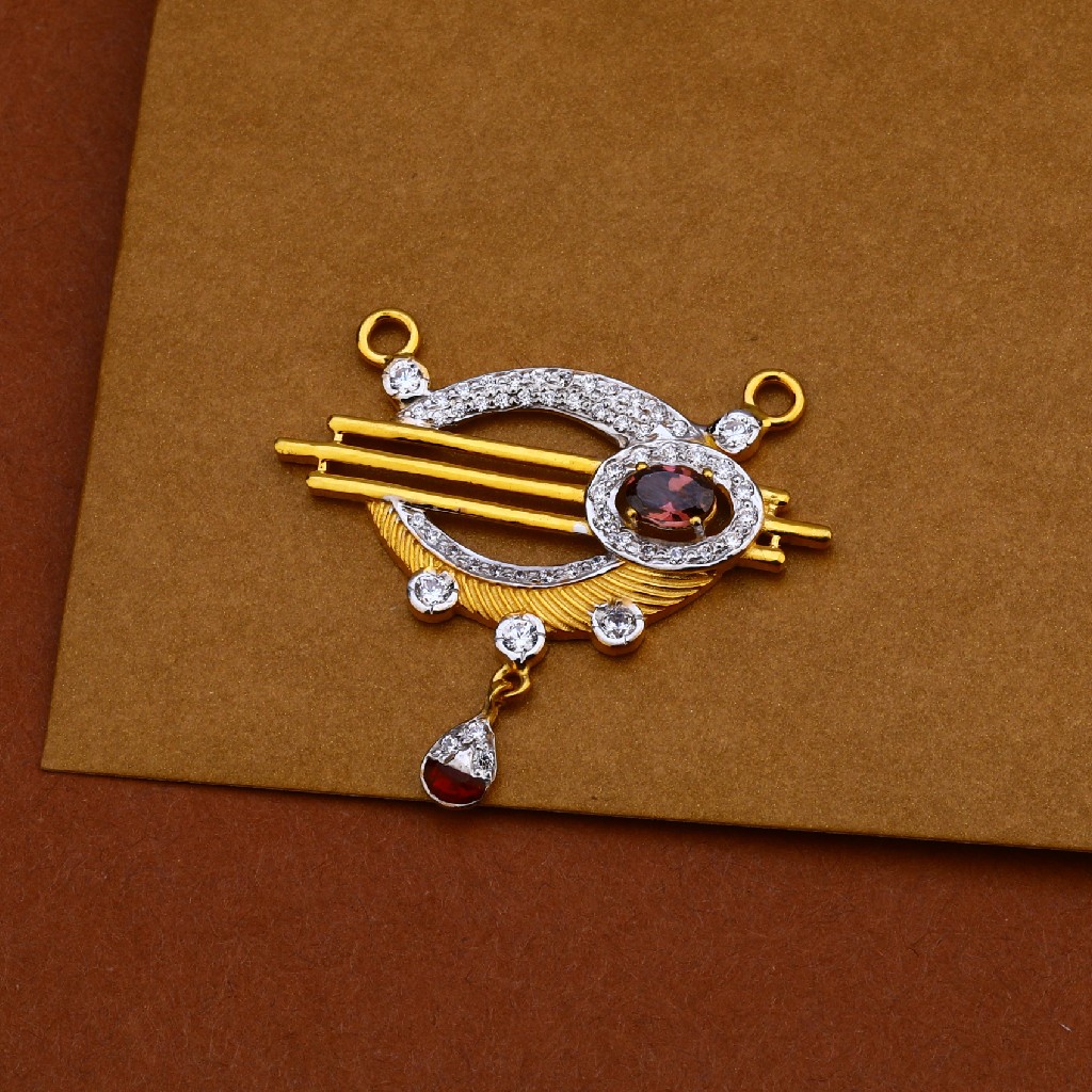 22kt Gold Fancy Designer Pendant MP201