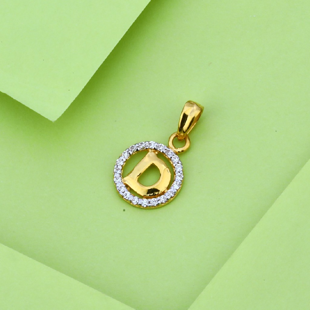 22ct Gold Alphabet Pendant LP35