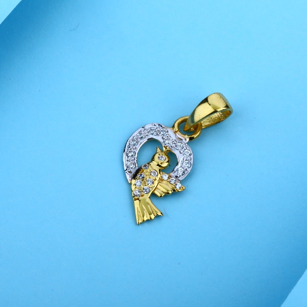 916 Bird Design Gold Pendant LFP07