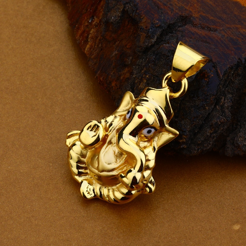 18ct Gold Classic Pendant HLP132