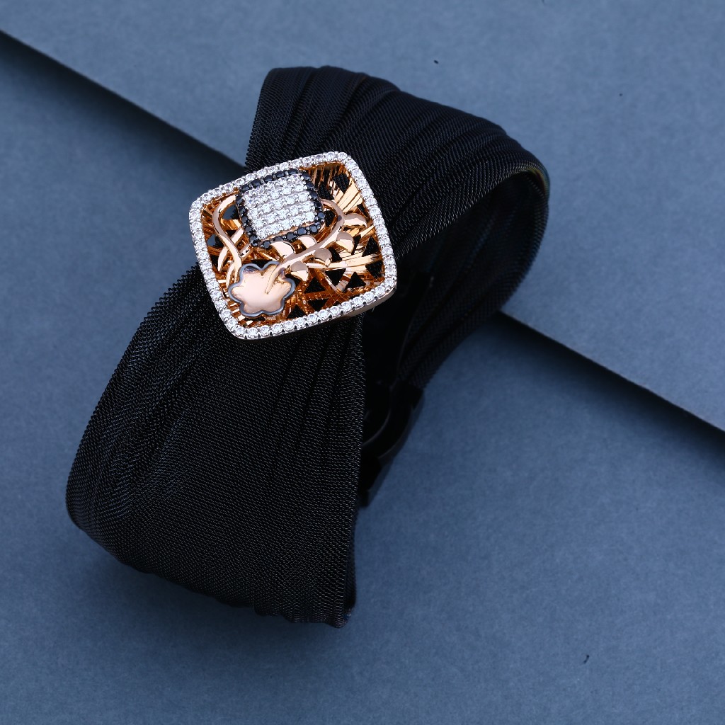750 Rose gold stylish Bracelet Kada LLKB28