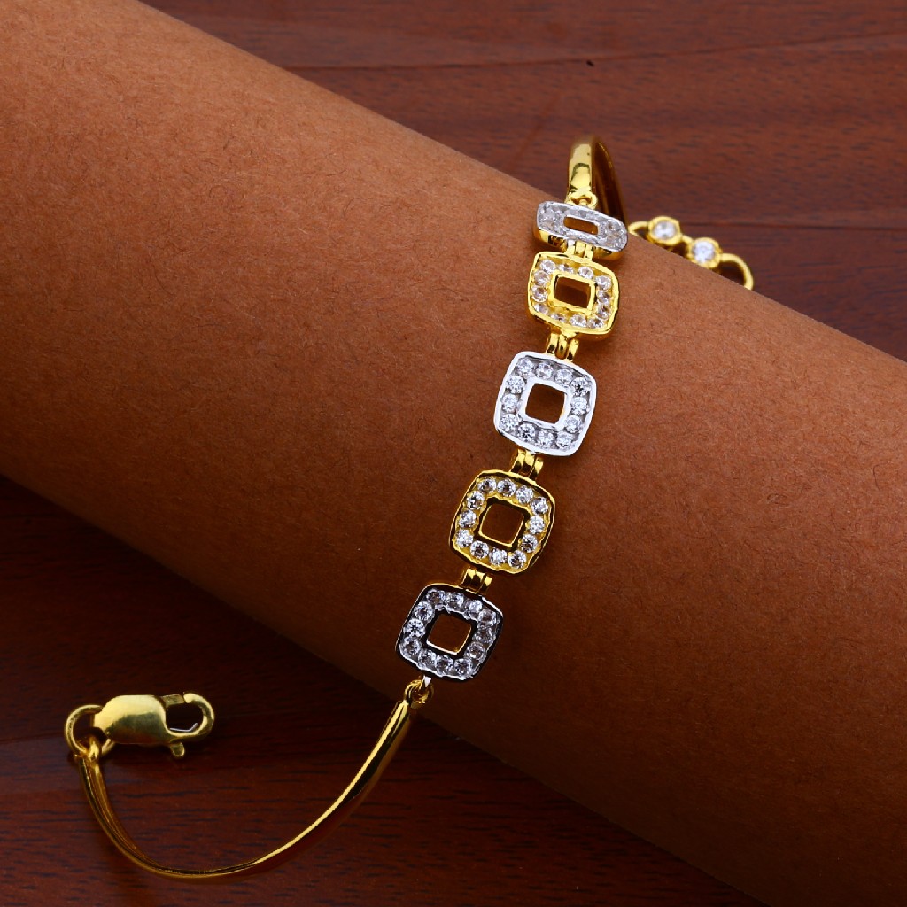 18kt Gold Hallmark kada LKB106