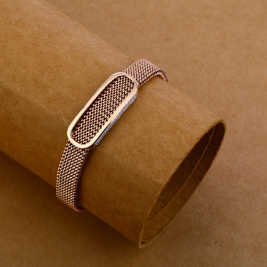 18kt Stylish Rose Gold Bracelet MLB139