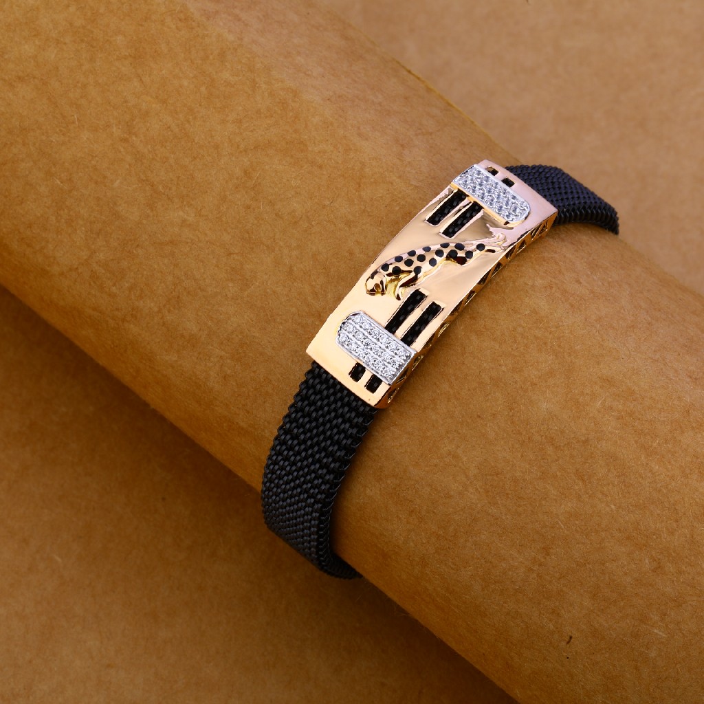 750 Rose Gold Cz Bracelet MLB112
