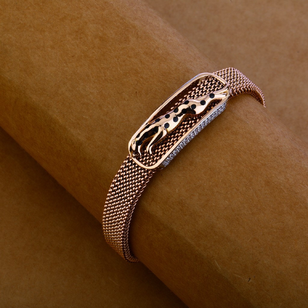 750 Rose Gold Hallmark Bracelet MLB128