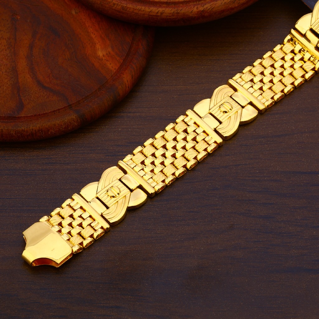 916 Gold Designer Hallmark Bracelet MPB201